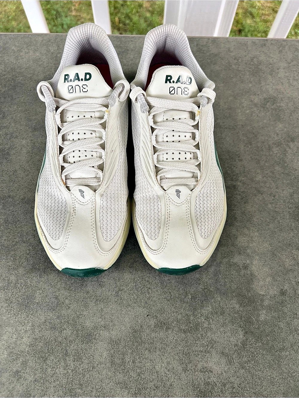 R.A.D One Sneakers White & Green